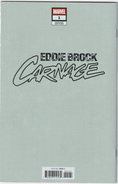 Eddie Brock: Carnage #1 (Mark Bagley Foil Variant) (NM/NM+)