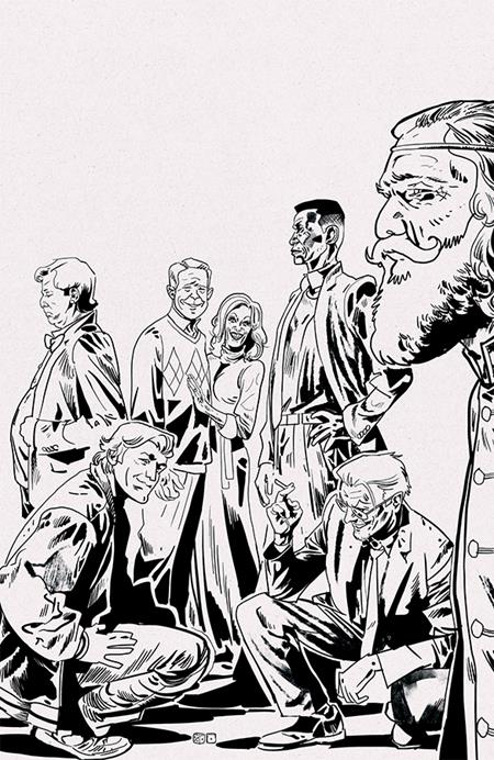Exquisite Corpses #2 (2nd Print, Michael Walsh Polybagged Variant Cover B)