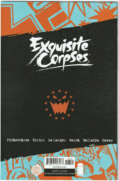 Exquisite Corpses #3 (1st Print, Valentine De Landro Cover B Variant, NM/NM+)