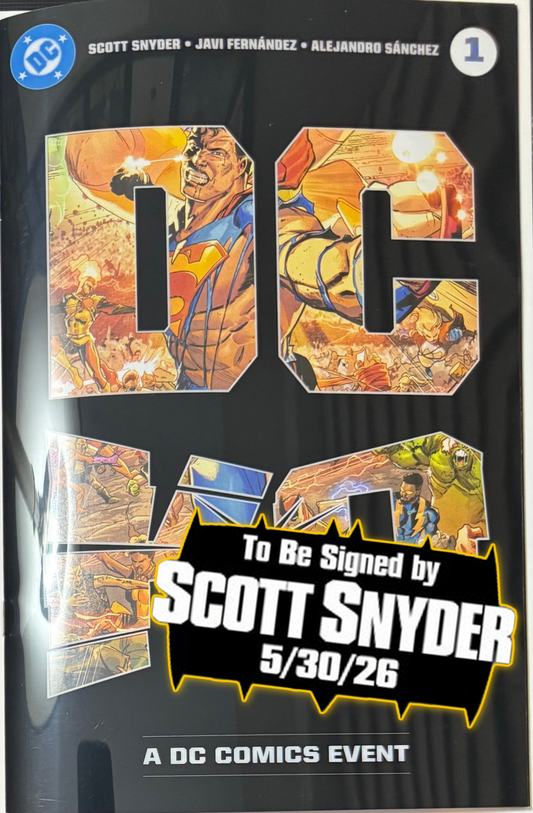 DC K.O. #1 (OF 5) Cover A Acetate Overlay (1st Print - DC Comics 2025) [SIGNED BY SCOTT SNYDER]