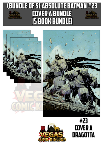 ABSOLUTE BATMAN #23 Cover A Bundle [5 Book Bundle]