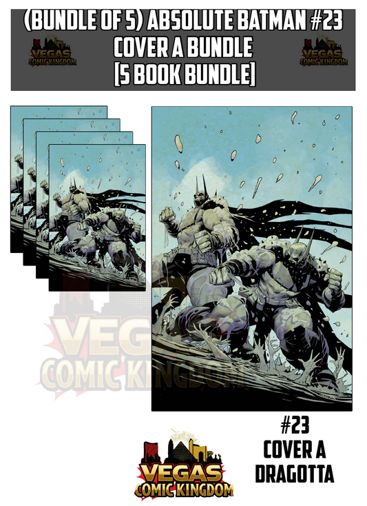ABSOLUTE BATMAN #23 Cover A Bundle [5 Book Bundle]
