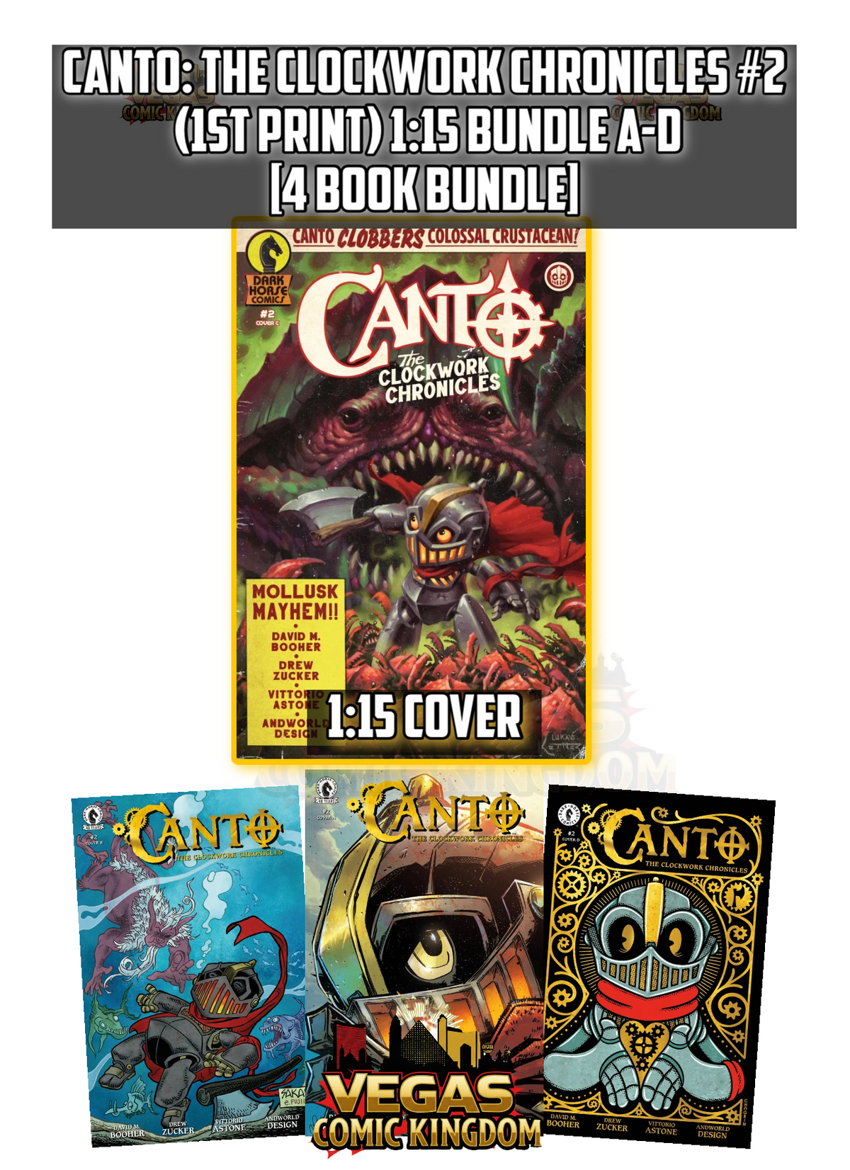 Canto: The Clockwork Chronicles #2 (1st Print) Dark Horse Comics 2027