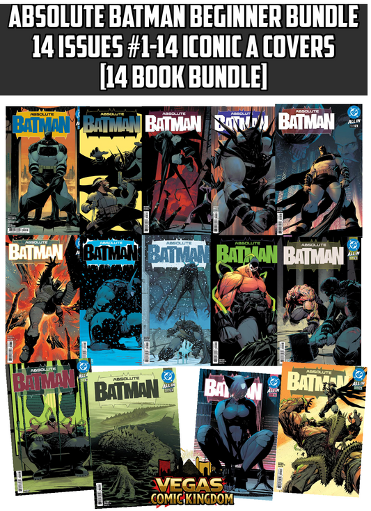 ABSOLUTE BATMAN Beginner Bundle 14 Issues #1-14 A Covers Nick Dragotta [14 Book Bundle]
