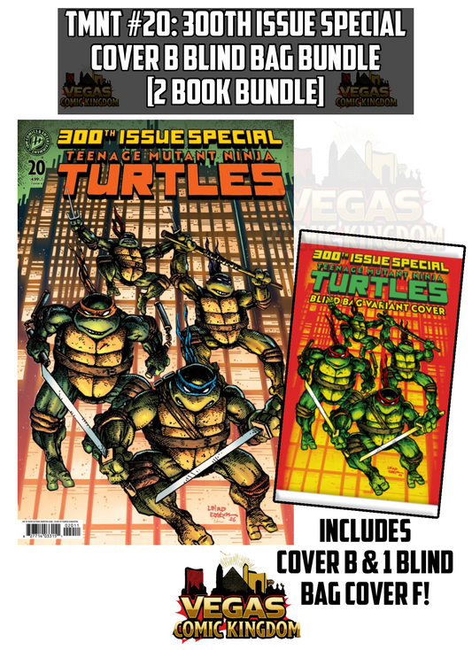Teenage Mutant Ninja Turtles #20: 300th Issue Cover B Bundle [2 Book Bundle]