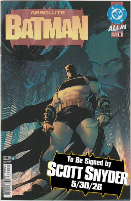 ABSOLUTE BATMAN #5 (1st Print & More) [SIGNED BY SCOTT SNYDER]