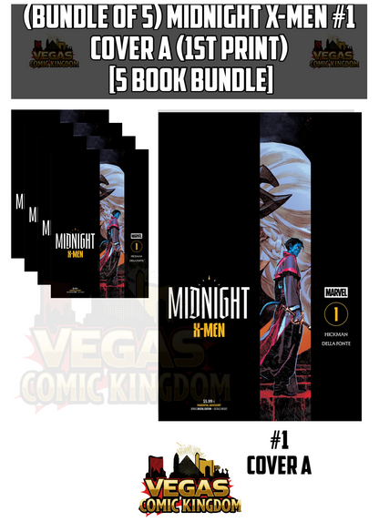 Midnight X-Men #1 (1st Print) [5 Book Bundle]