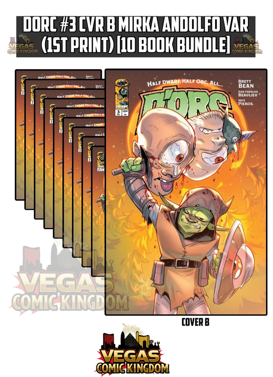 DORC #3 CVR B MIRKA ANDOLFO VAR (1st Print) [10 Book Bundle]