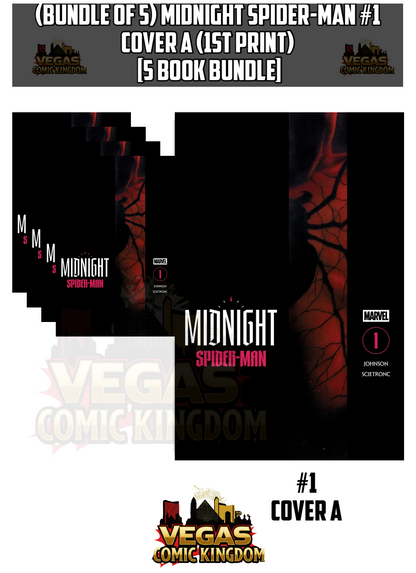 Midnight Spider-Man #1 (1st Print) [5 Book Bundle]