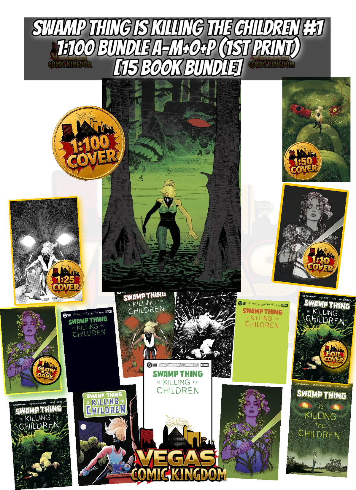 Swamp Thing Is Killing the Children #1 & Variants (1st Print) Boom Studios 2026