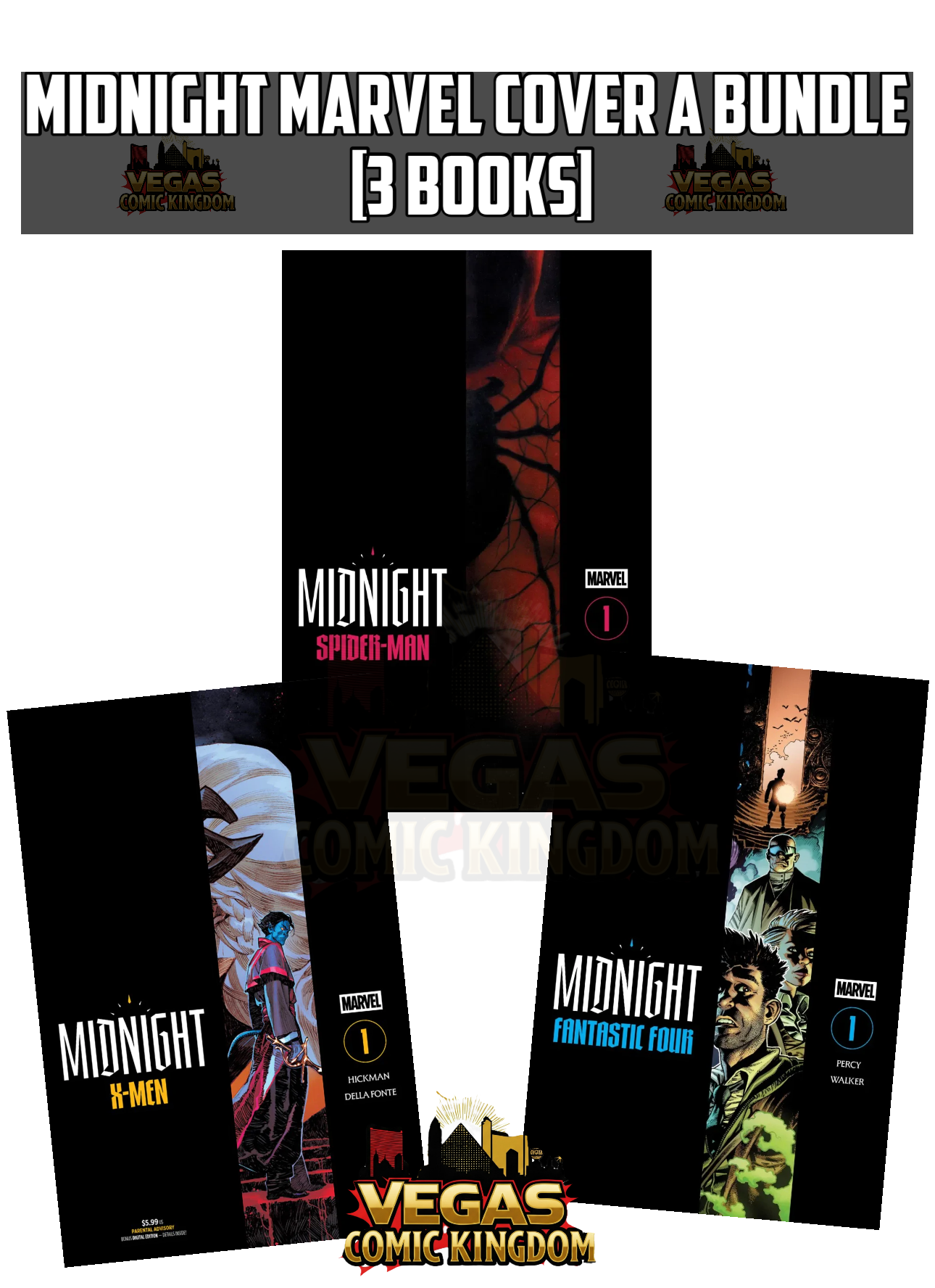 Midnight Marvel Cover A Bundle [3 Books]