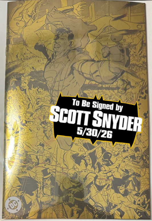 1:250 - DC K.O. #1 (OF 5) 1:250 Blind Bag Incentive Javier Fernandez Gold Foil (1st Print - DC Comics 2025) [SIGNED BY SCOTT SNYDER]
