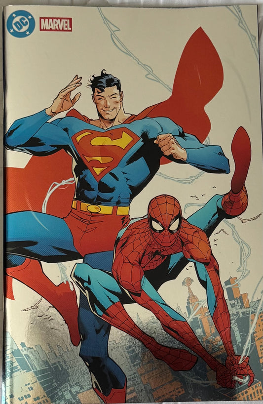DC/Marvel: Superman/Spider-Man #1 (One-Shot) Foil Cover Y Jorge Jimenez Foil