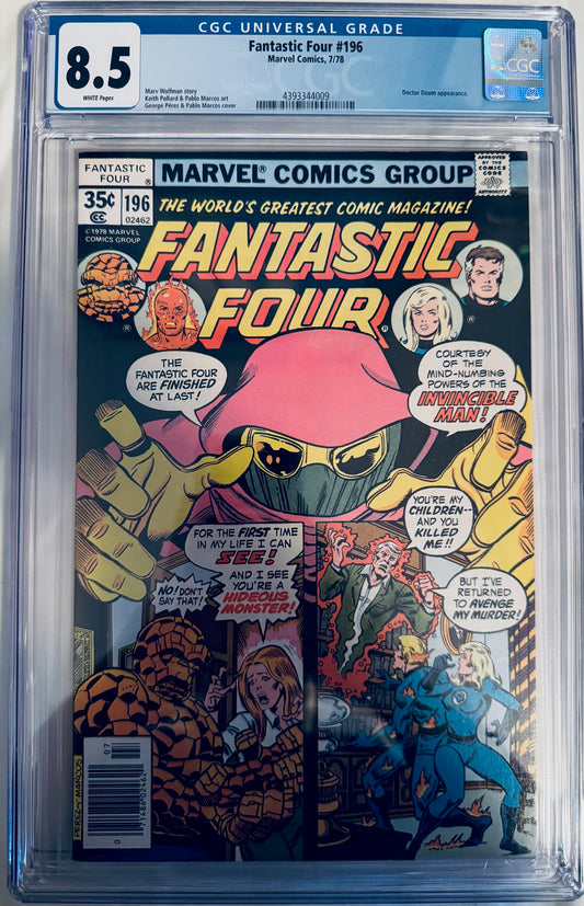 Fantastic Four (1961) #196 [CGC 8.5]