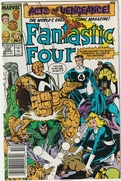 Fantastic Four (1961) #335 (Newsstand)