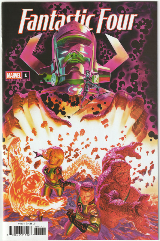 Fantastic Four #1 Alex Ross Variant Cover – Marvel Comics 2025 (NM/NM+)
