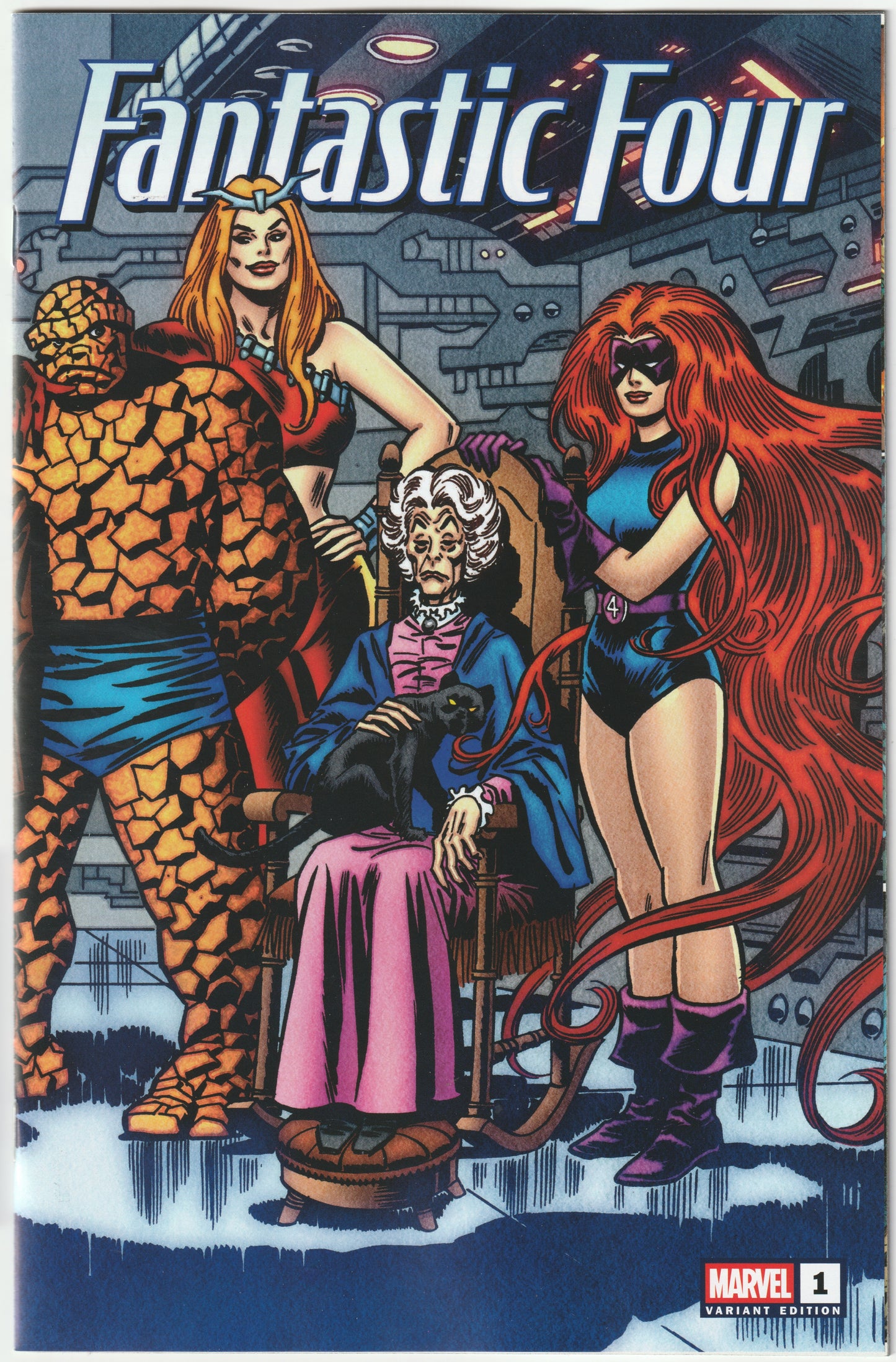 Fantastic Four #1 John Buscema 1:50 Wraparound Variant Cover – Marvel Comics 2025 (NM/NM+)