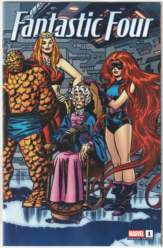 Fantastic Four #1 John Buscema 1:50 Wraparound Variant Cover – Marvel Comics 2025 (NM/NM+)