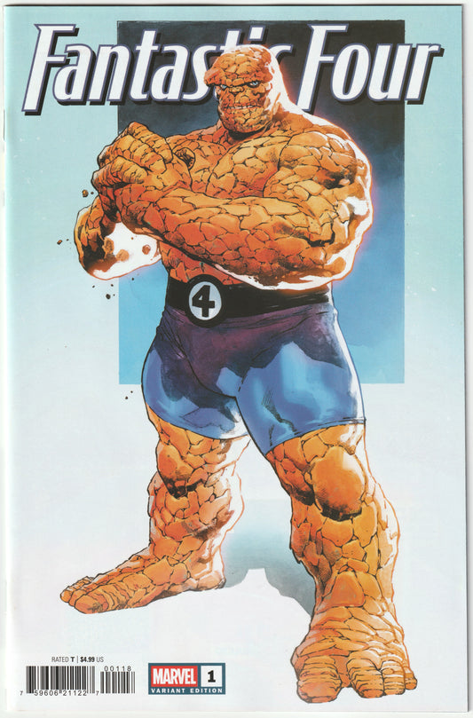 Fantastic Four #1 Ryan North Thing Variant Cover – Marvel Comics 2025 (NM/NM+)