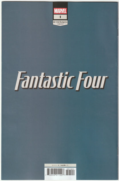 Fantastic Four #1 Leonardo Romero Retrovision Variant Cover – Marvel Comics 2025 (NM/NM+)
