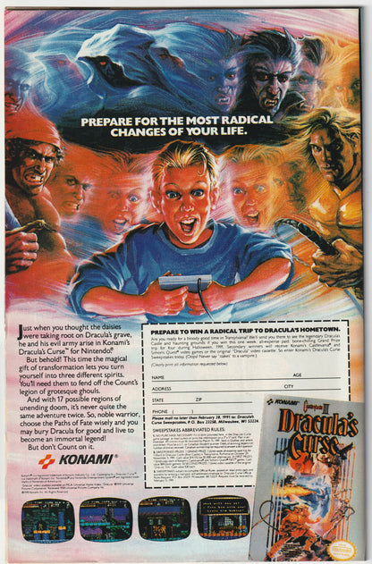 Fantastic Four #350 "The More Things Change...!" or "It's the Real Thing..." Direct Edition (FN/VF)