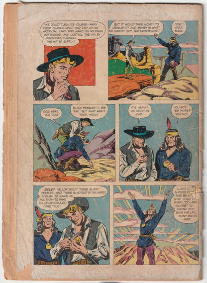 Four Color #467 - Featuring Zane Grey's Desert Gold (Dell Comics, May-July 1953)