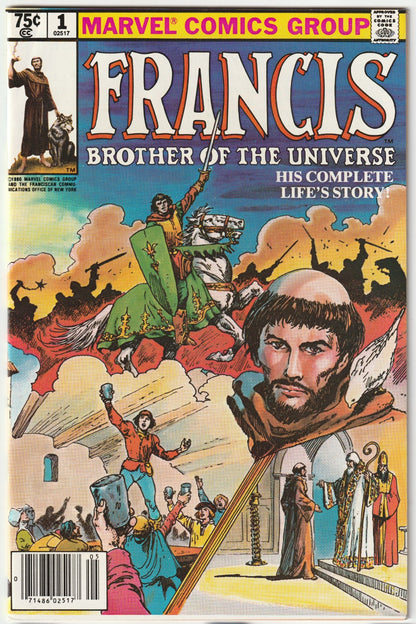 Francis, Brother of the Universe #1 – Saint of Assisi Biography (1980, Marvel Comics)