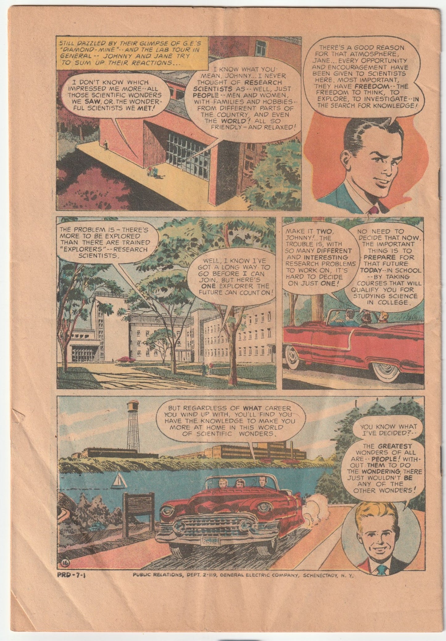 General Electric "Science in Your Future" (1956) Adventures in Science Series