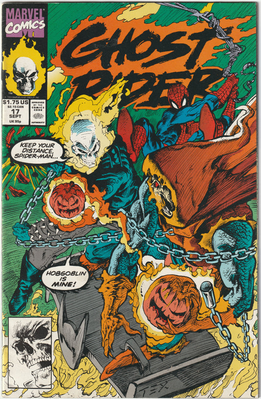 Ghost Rider (1990) Vol. 2, Issue #17  (FN/VF)