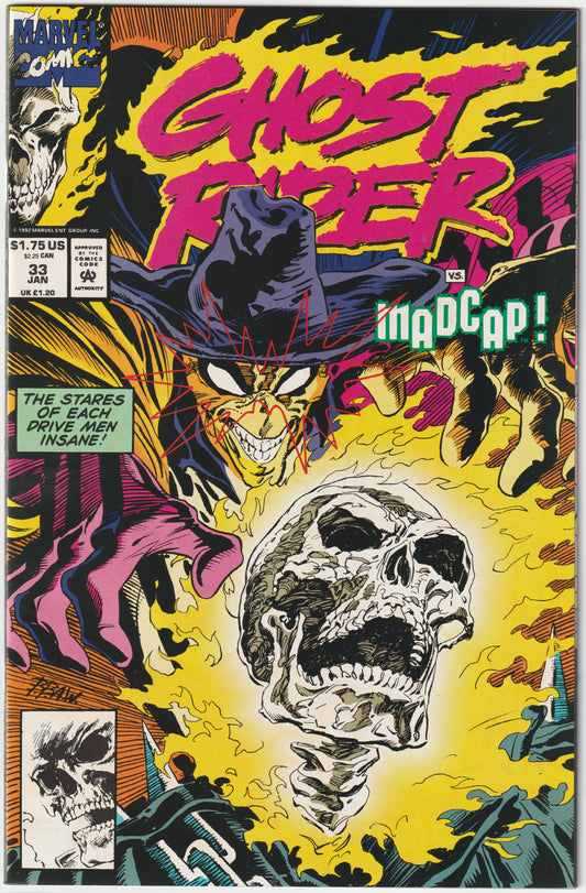 Ghost Rider (1990) Vol. 2, Issue #33 (VF/FN)