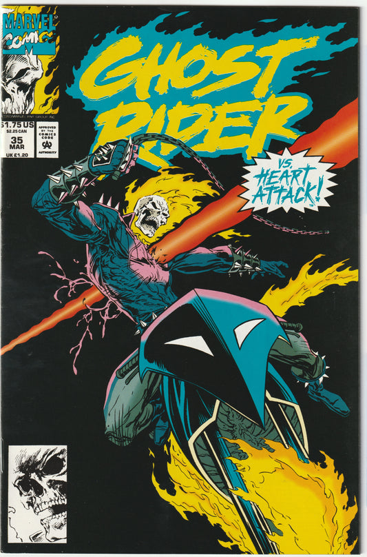 Ghost Rider (1990) Vol. 2, Issue #35 (VF/NM-)