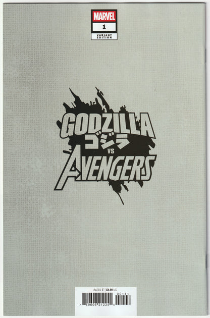 Godzilla vs. Avengers #1 - 1st Print - Lee Garbett Versus Cover – Marvel Comics 2025 (NM)