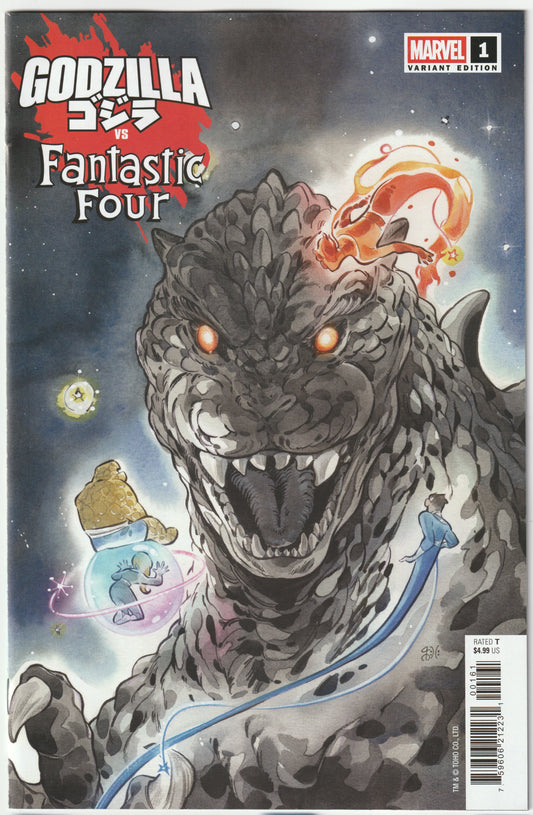 Godzilla vs. Fantastic Four #1 -1st Print - Peach Momoko Trade Dress Cover – Marvel Comics 2025 (NM)