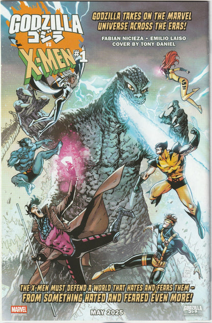 Godzilla vs. Fantastic Four #1 - 1st Print - Adam Kubert Cover A – Marvel Comics 2025 (NM)