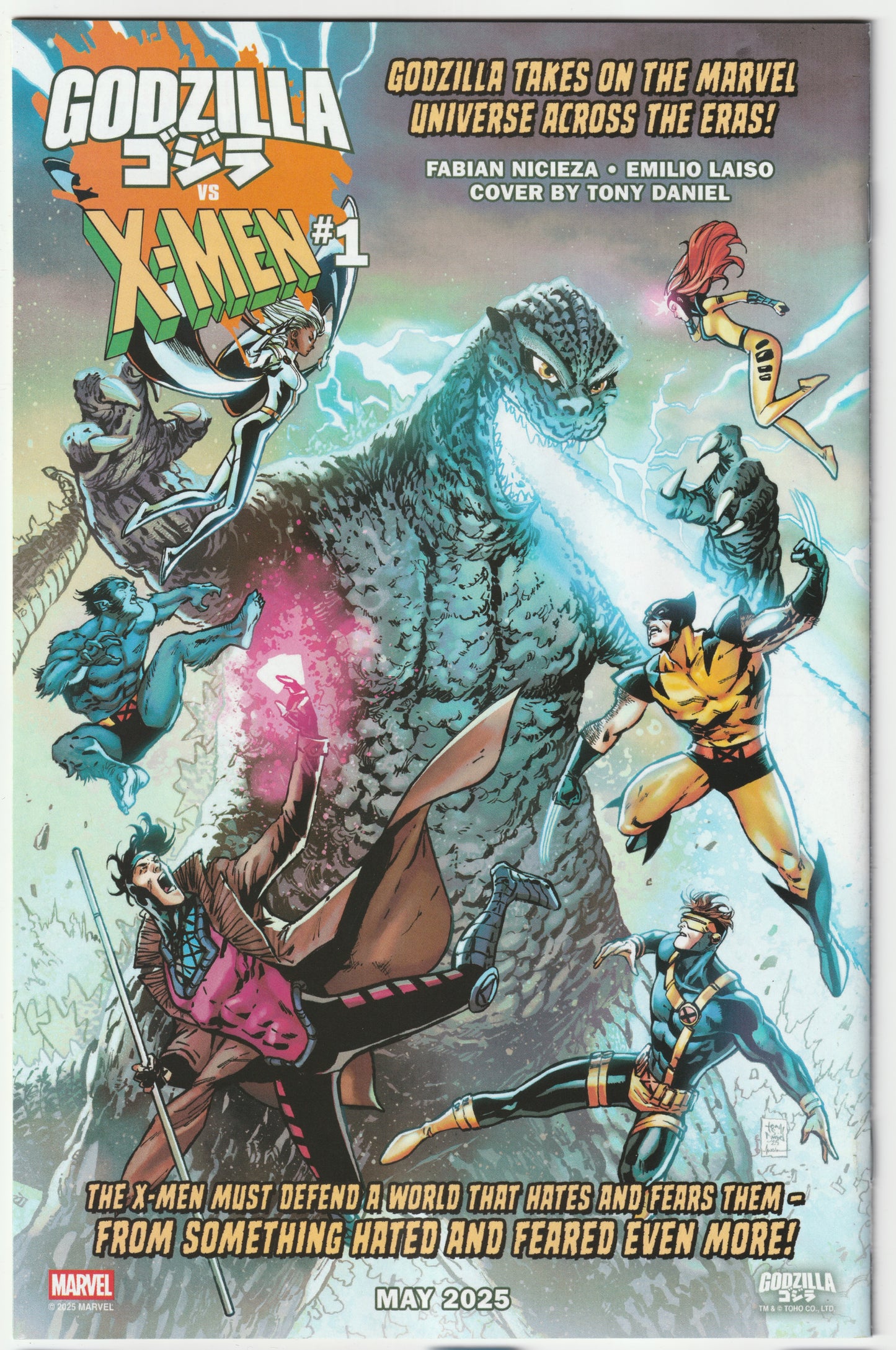 Godzilla vs. Fantastic Four #1 -1st Print - Peach Momoko Trade Dress Cover – Marvel Comics 2025 (NM)