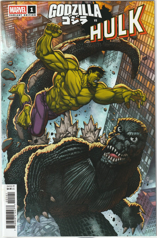 Godzilla vs. Hulk #1 – Paco Diaz Cover Variant (NM, 2025, Marvel Comics)