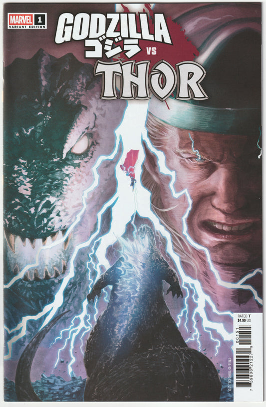 Godzilla vs. Thor #1 - 1st Print - Mitsuhiro Arita Trade Dress Cover – Marvel Comics 2025 (NM)