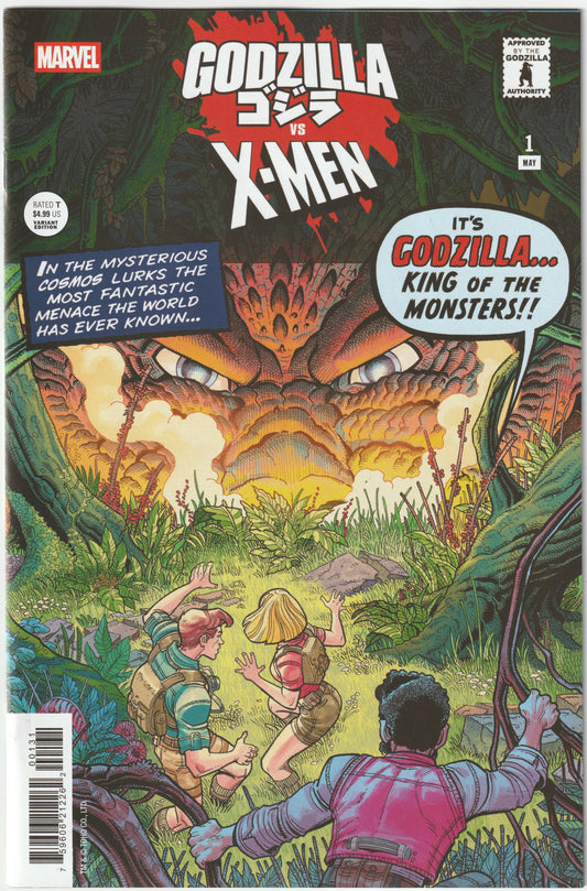 Godzilla vs. X-Men #1 - 1st Print - Nick Bradshaw Cover – Marvel Comics 2025 (NM)