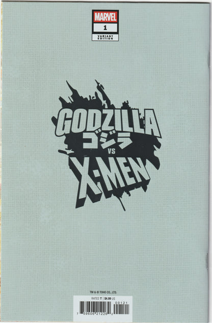 Godzilla vs. X-Men #1 - 1st Print - Mike McKone Foil Cover – Marvel Comics 2025 (NM)