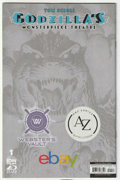 Godzilla Masterpiece Theater Sketch Virgin Variant (Hard to find!)