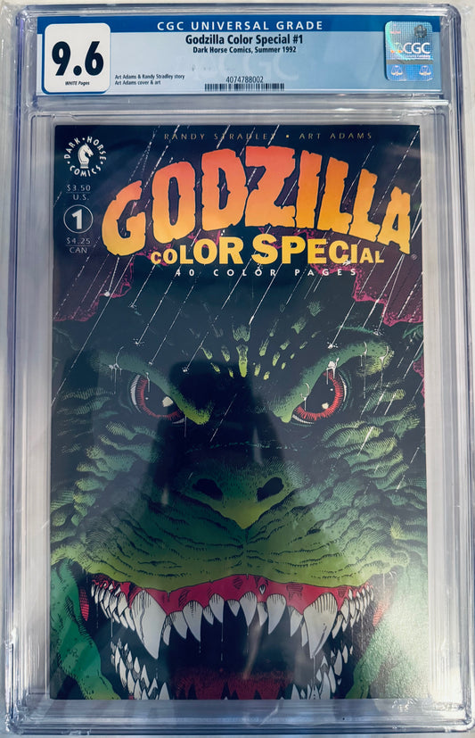 Godzilla Color Special #1 - Dark Horse Comics (1992) - CGC 9.8