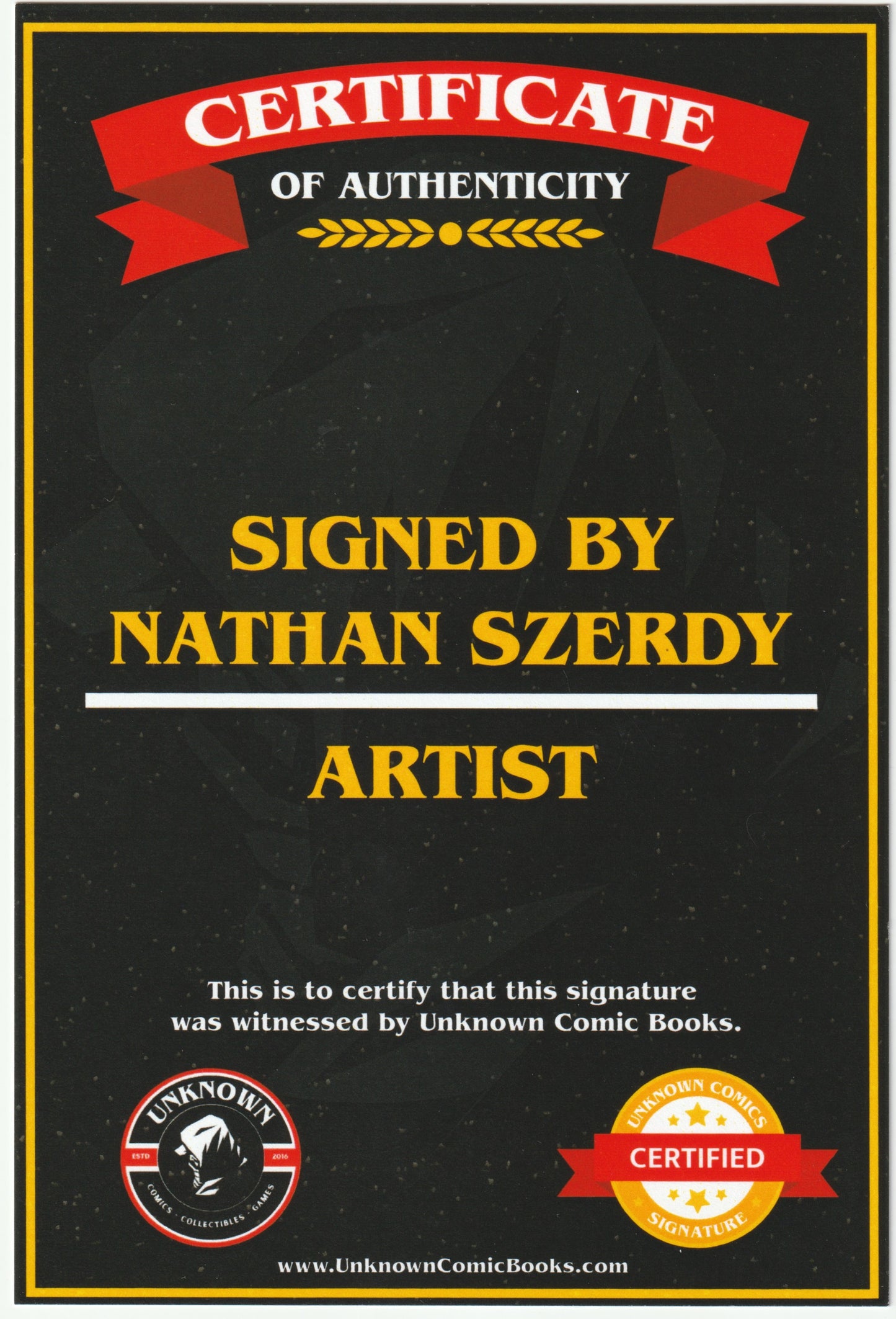 Harley Quinn #31 Nathan Szerdy The Syndicate Variant Cover, Signed with COA (DC Comics, 2023) (NM/NM+)
