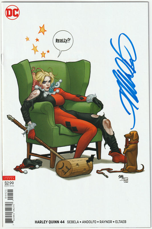 Harley Quinn #44 (2018) – Frank Cho & Sabine Rich Cover Variant  – Signed by Frank Cho (NM/NM-)