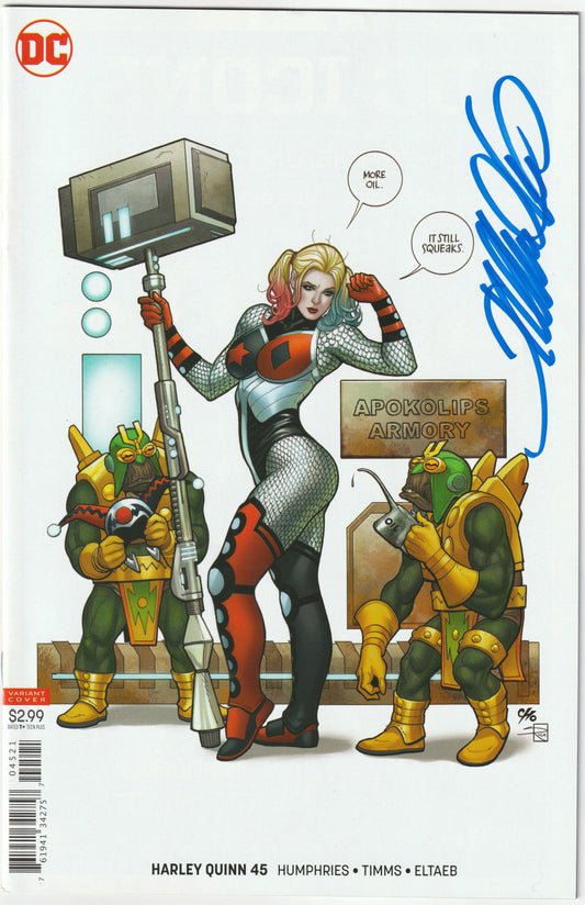 Harley Quinn #45 (2018) – Frank Cho & Sabine Rich Cover Variant  – Signed by Frank Cho (NM/NM-)