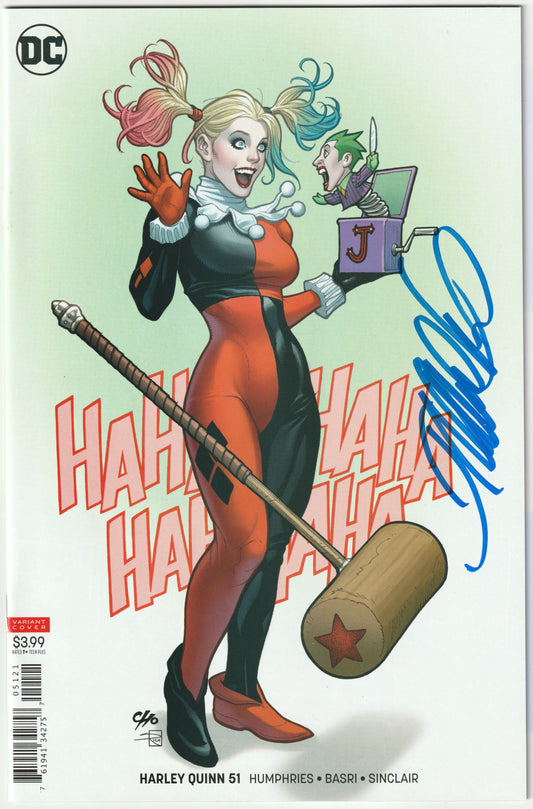 Harley Quinn #51 (2018) – Frank Cho & Sabine Rich Cover Variant Signed by Frank Cho (NM/NM-)