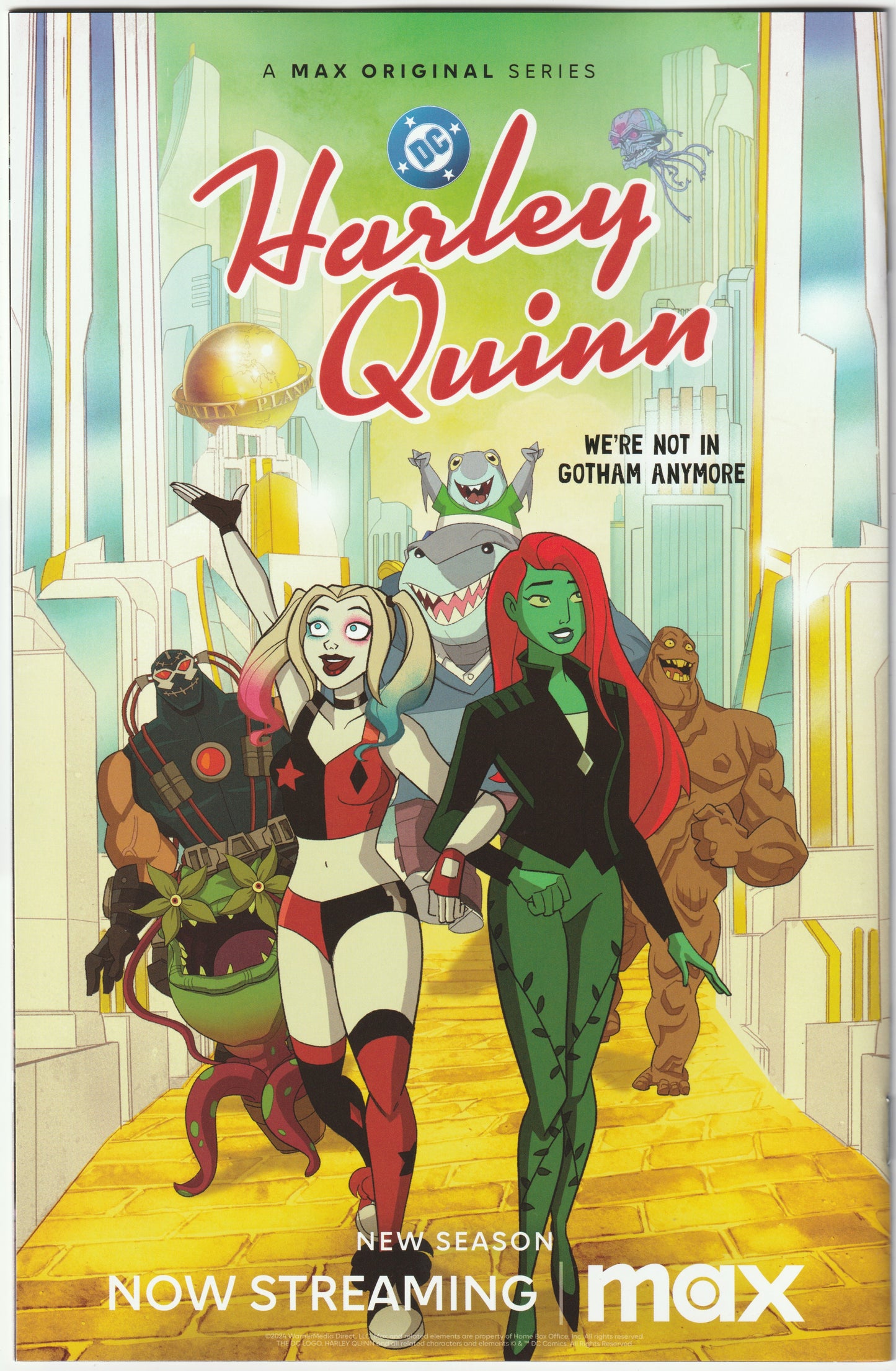 Harley Quinn #51 Guillem March Summer of Superman Variant Cover (DC Comics, 2025) (NM/NM+)