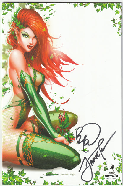 I Make Boys Cry #1 Sketch-Up Variant – Deadly Siren Poison Ivy Cosplay (1 of 100, Tyndall/Powell Signed, COA) (NM+/MT) - Ships in Top loader