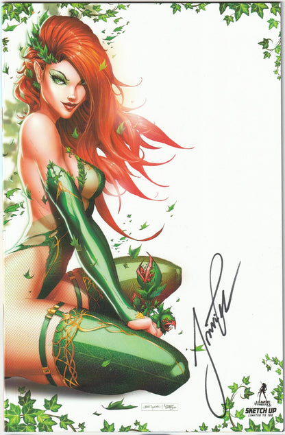 I Make Boys Cry #1 - Deadly Siren Sketch-Up Variant - Poison Ivy (1 of 100, Tyndall Signed w/ COA)