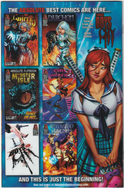 I Make Boys Cry #1 – Retail Lenticular Cover (2x Signed w/ COA) (Blue/Purple Sigs)