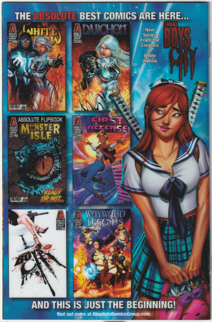 I Make Boys Cry #1 – Retail Lenticular Cover (2x Signed w/ COA) (Black and Blue Sigs)